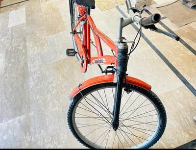 Orange Humber Bicycle