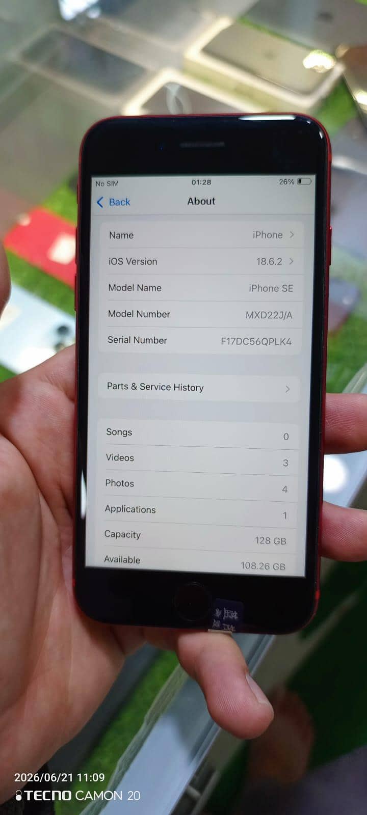 Apple iPhone SE 0