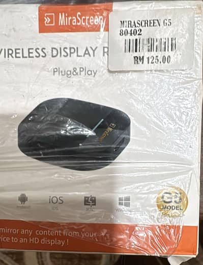 MiraScreen G5 wireless display receiver