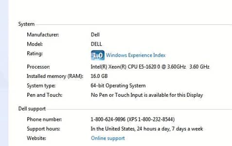 Dell Precision T3600 Xeon Workstation