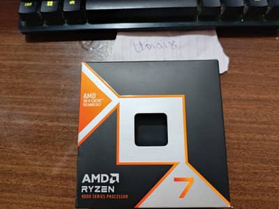 Amd Ryzen 9800x3d just like new