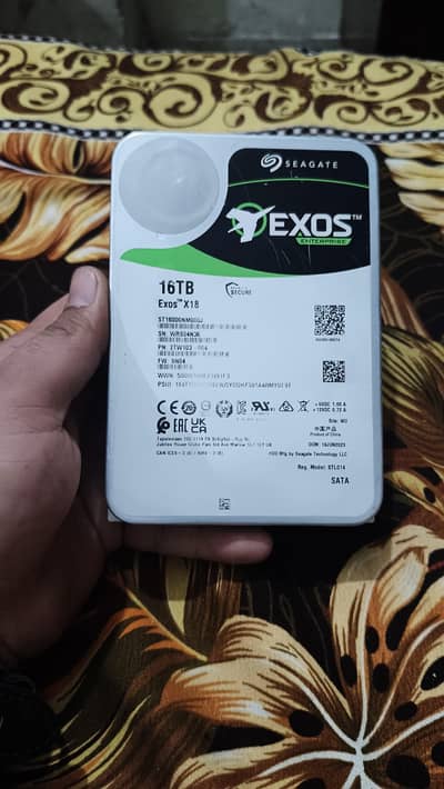 Seagate Exos Enterprise 16Tb Hard Disk Drive