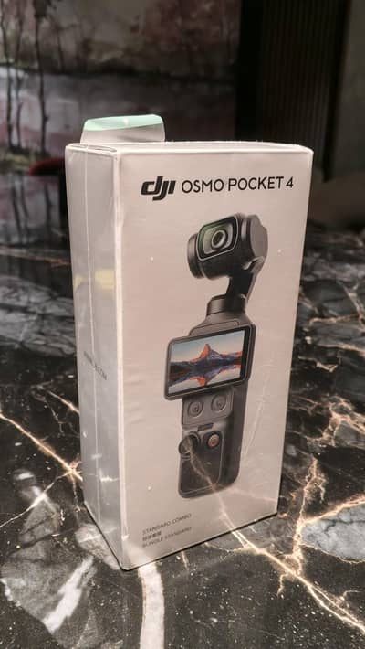 dji osmo pocket 4 box seal packed