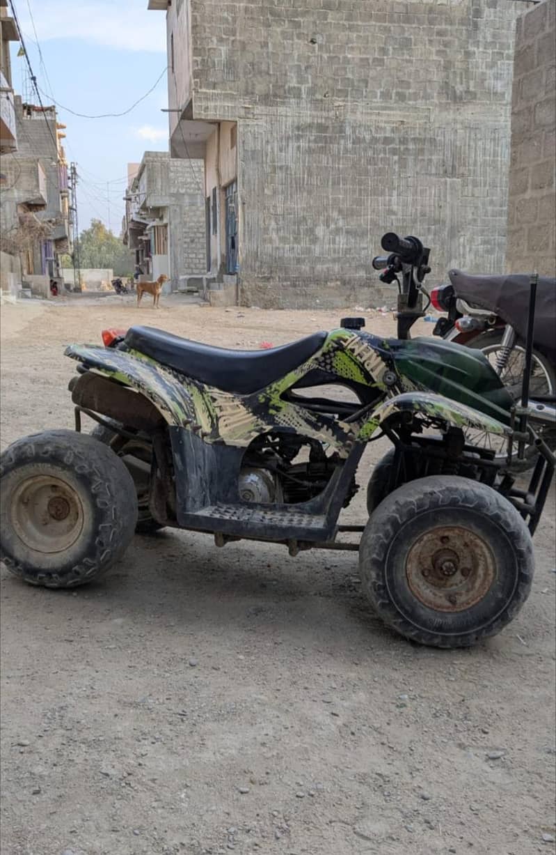 self start 70 engine  4 wheels 1