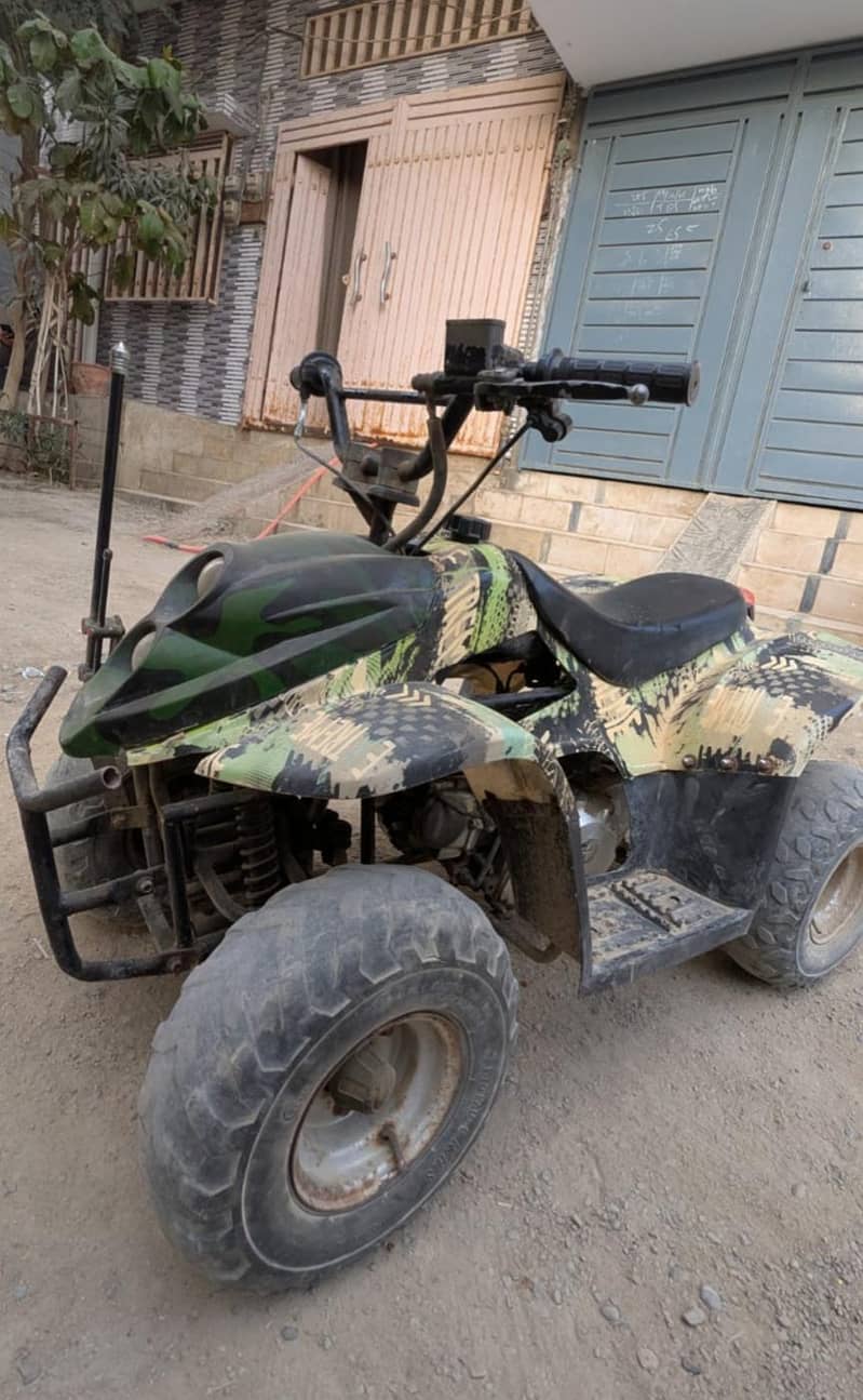 self start 70 engine  4 wheels 2