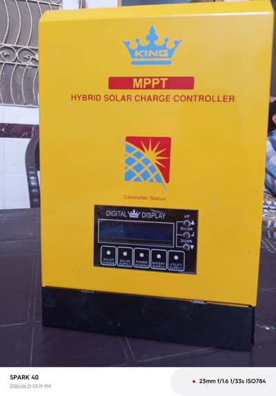 Mppt hybrid solar charge controller 60Amp