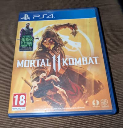 Mortal Kombat 11 playstation game ps4 game exchange possible