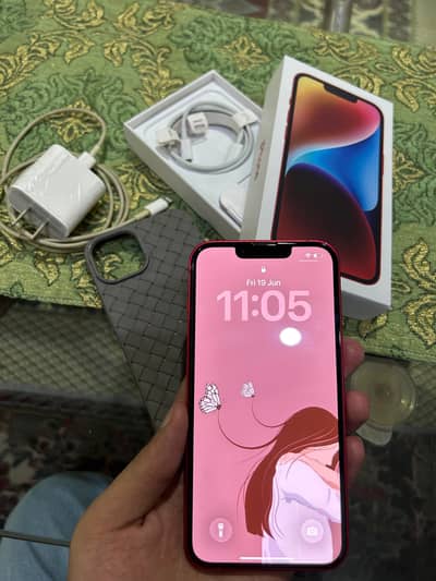Iphone 14 factory unlocked 128 condition 10by10 battery health 86