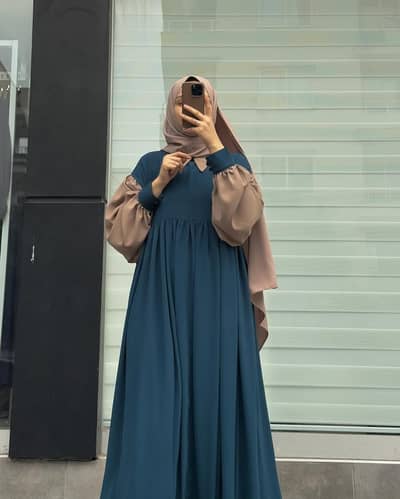 abaya sale abaya fabric: Georgette,size : chest:21 length:56