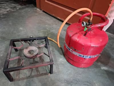 cylender with stove