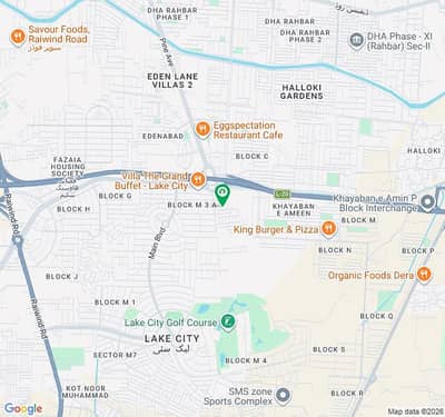 ARZ Properties Offers 10 Marla House For SALE In Sector M-3 Extension Lake City Lahore