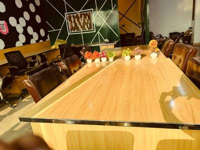 Premium Large 10x5 ft Conference/Meeting Table (Modular 2-Piece)  NEW