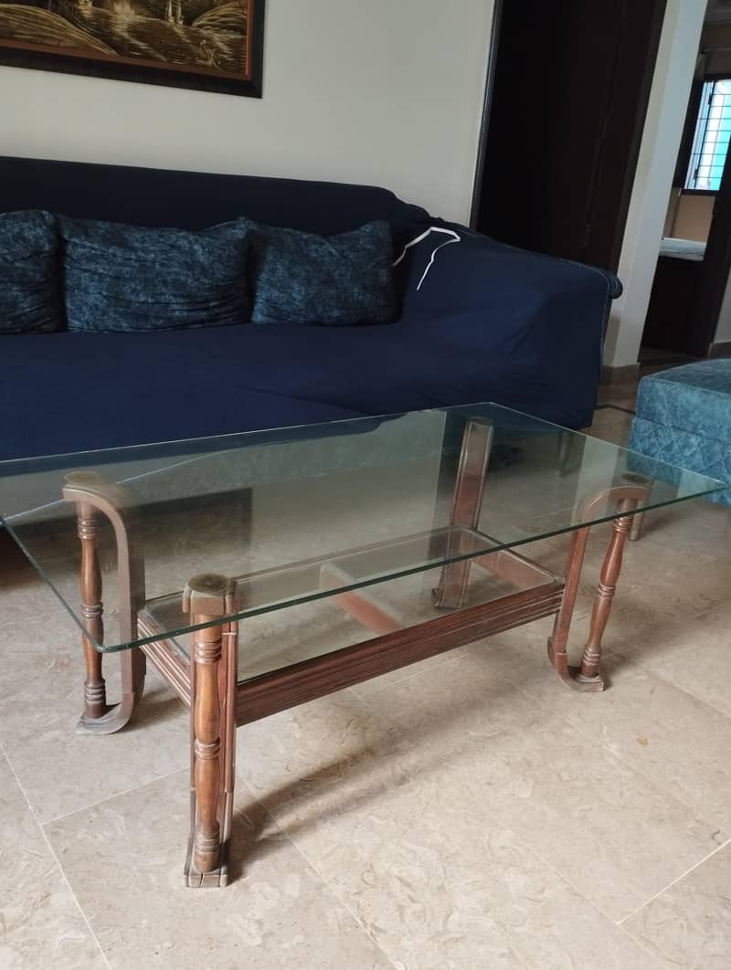 wooden centre table 1