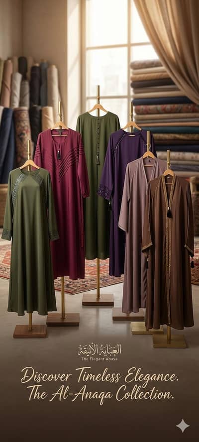 New Designed Abbayas and Shawls