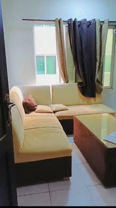 Furnished 1-Bedroom corner Apartment for Rent E-11 Royal Apartments**