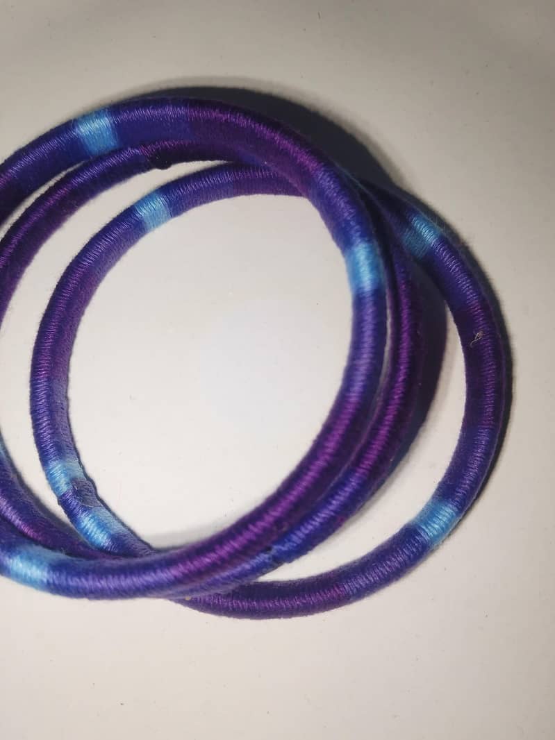 Handmade thread bangles 1