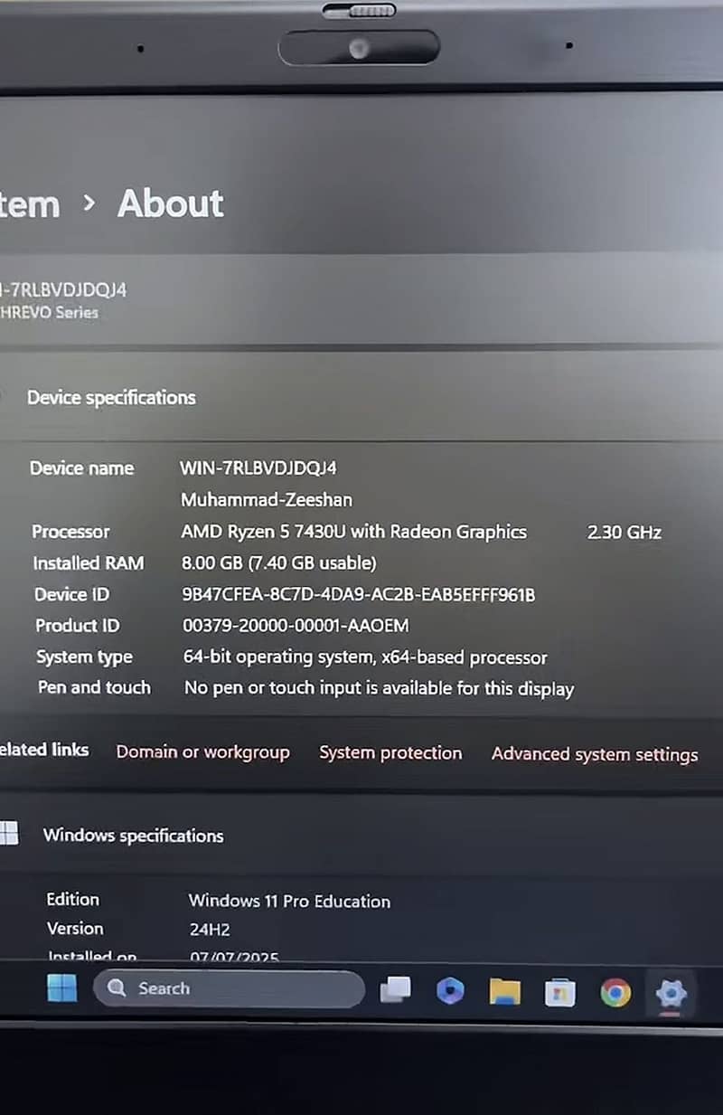 Prime Ministers laptop 4