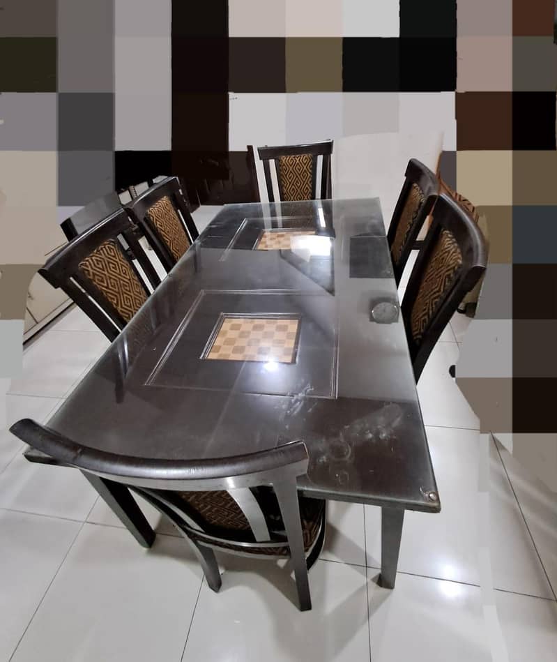 Wooden Dinning table 2