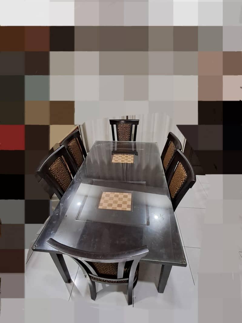 Wooden Dinning table 3