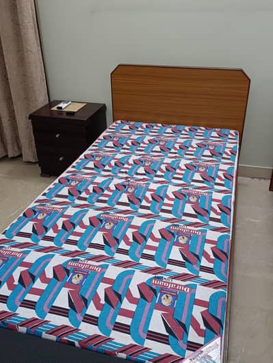 Single Bed with Durafoam Mattress