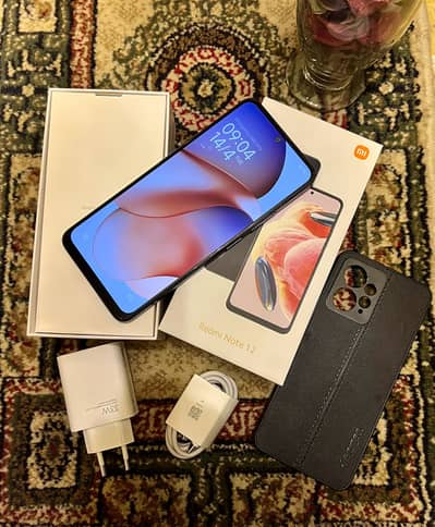 Redmi Note 12 Onyx Gray with Complete Box