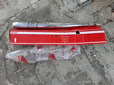 Honda CD 70 Battery, genunie silencer used parts