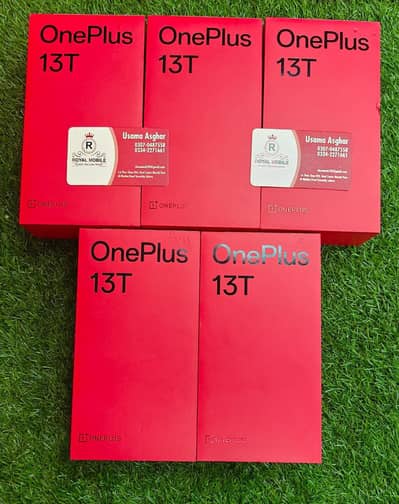 Oneplus 13t,13T 12gb 256gb box pack non active brandnew