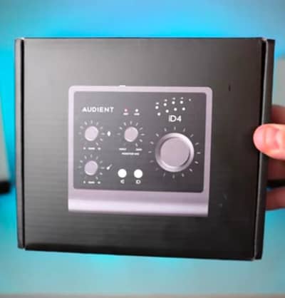 Audient iD4 MKII 2in / 2out audio interface box pack non active