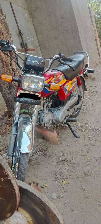 Honda CD 70 motorcycle 2024 model