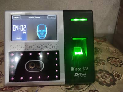 Zk Iface302 Face attendance Machine