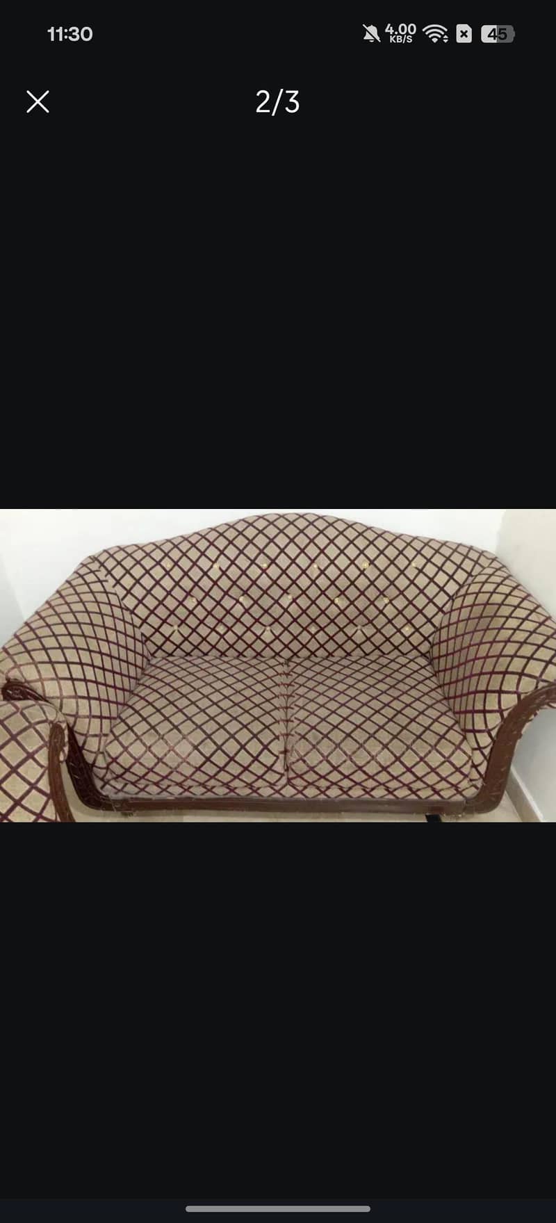 5 SEATER SOFA SET table 1