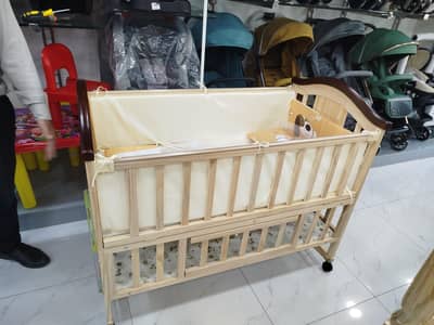 Baby Cot | Wooden Cot | Baby Crib | Kids Bed | Newborn Cot | Nursery