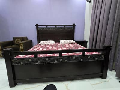 wooden bed for sale
