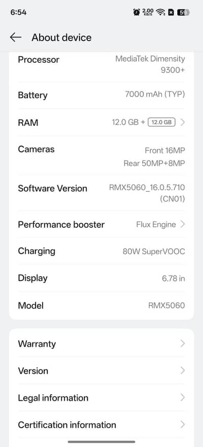 realme neo 7