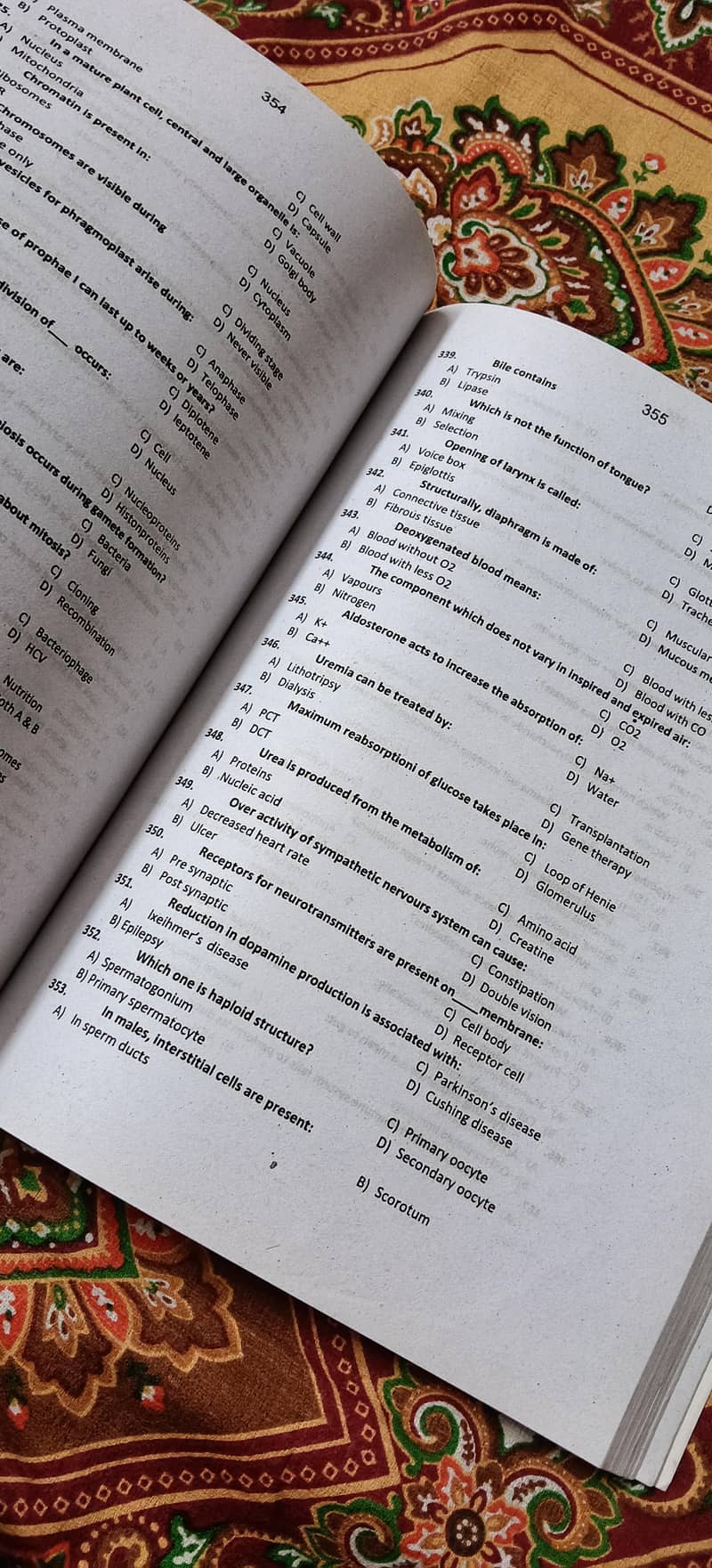 MDCAT ENTRY TEST 3