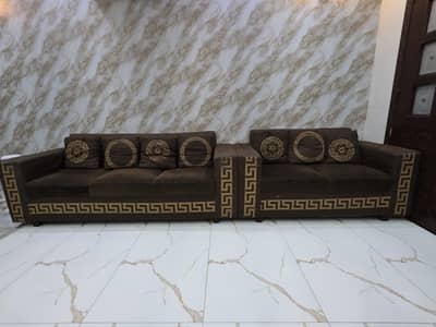 Wooden sofa set for sale