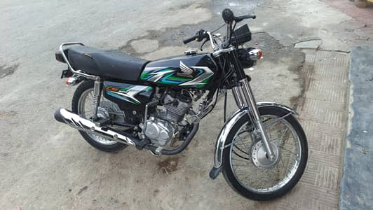 Honda CG 125 2023 model totally okay