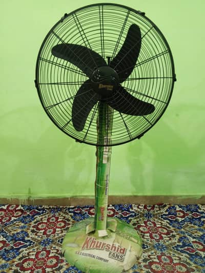 Khursheed Pedestal Fan AC DC With Remote Control 20 Inch Fan Blade