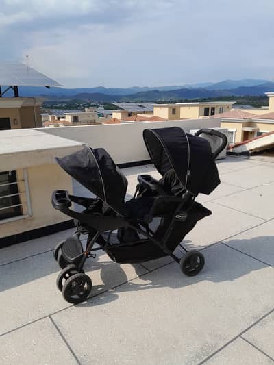 Graco 2 Seater Double Premium Stroller