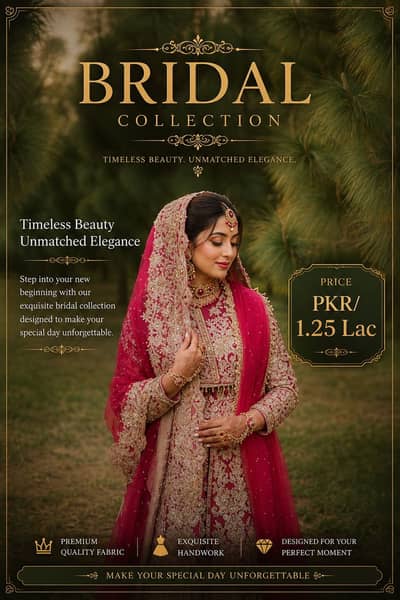 Bridal Maxi/ Bridal Dress/ Wedding dress / Fancy /walima barat dress