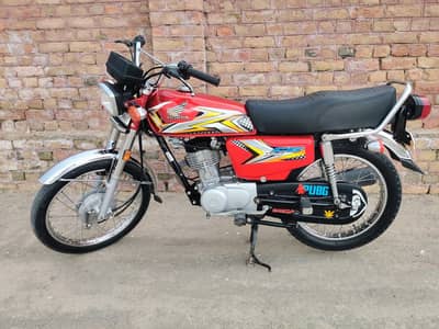 Honda CG 125 2025 Model All Punjab Number 0306-4729220
