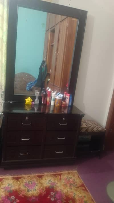 bed , Dressing, 1 Drawers