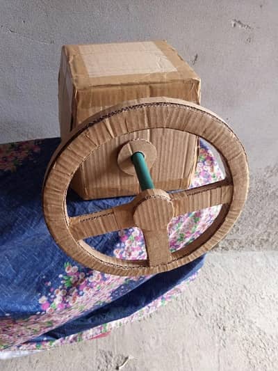 gaming steering wheel and pedals
