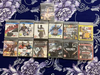 PS3 Original Games Collection (13 Games) – GTA IV, COD, FIFA, WWE,