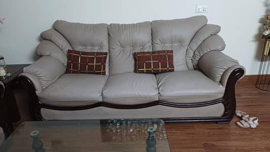 leather sofa set