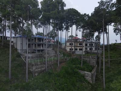 4 Kanal Farmhouse Plot for Sale | Scenic Hill Top Location & Great Investment