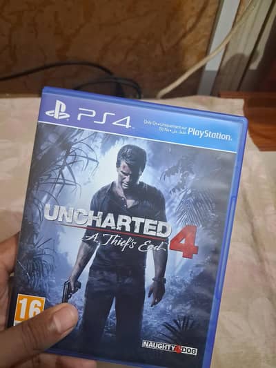 Uncharted A Thiefs End PS4 DVD