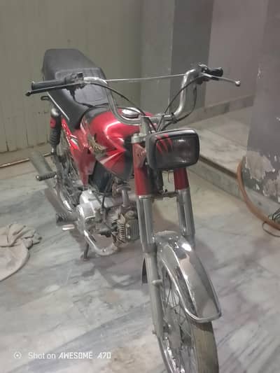 Hi-speed 70cc motorcycle for sale 2016 model