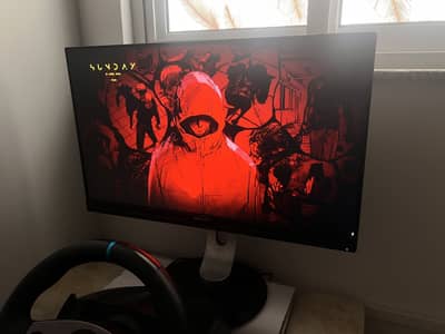 1080p 24 inch bordorless monitor with stereo speakers
