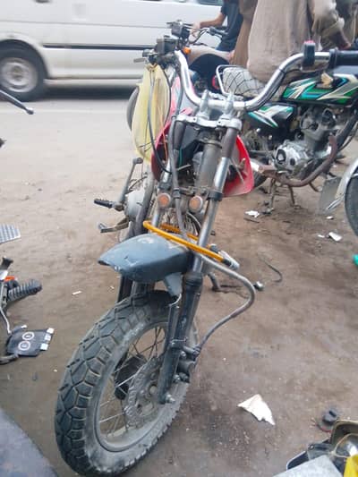 very loud sounded  bike